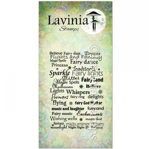 Timbro "Words Fairy" di Lavinia Stamps *Ritirato*