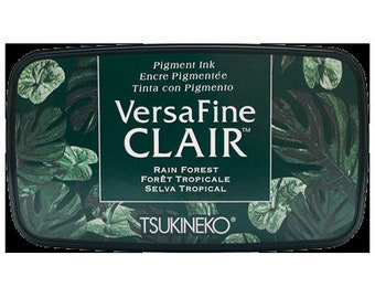 VersaFine Clair Ink Pad, Rain Forest by Tsukineko