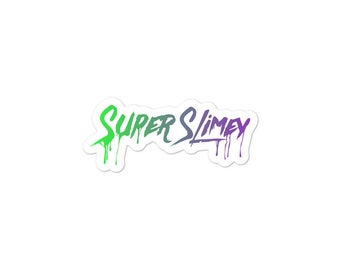 Stickers geïnspireerd op superslijmerig