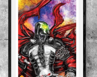 Spawn 11" x 17" Art Print