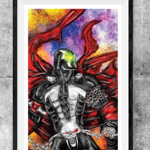 Spawn 11&quot; x 17&quot; Art Print