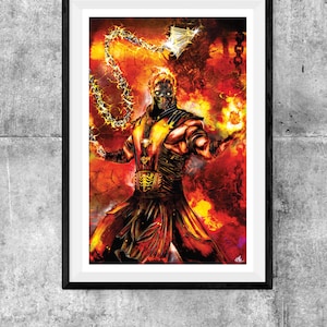 Scorpion 11&quot; x 17&quot; Art Prnt