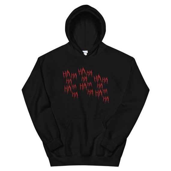 The Joker Laughs Hoodie Etsy