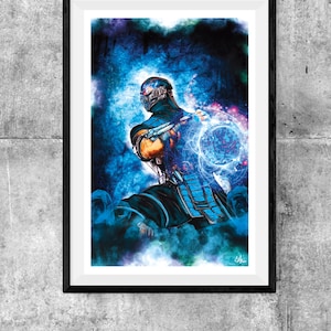 Sub Zero 11&quot; x 17&quot; Art Print