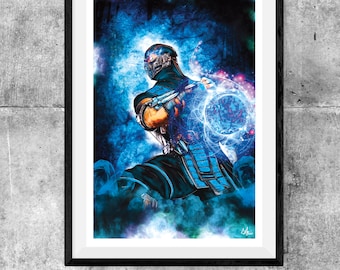 Sub Zero 11" x 17" Art Print
