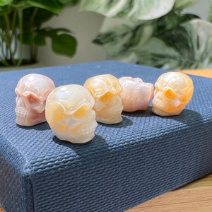 8.5-9mm Hand Carved Natural Freshwater Pearl Skull Bead, Pink White Yellow Pearl Skull, DIY Jewelry Charm AAA T111