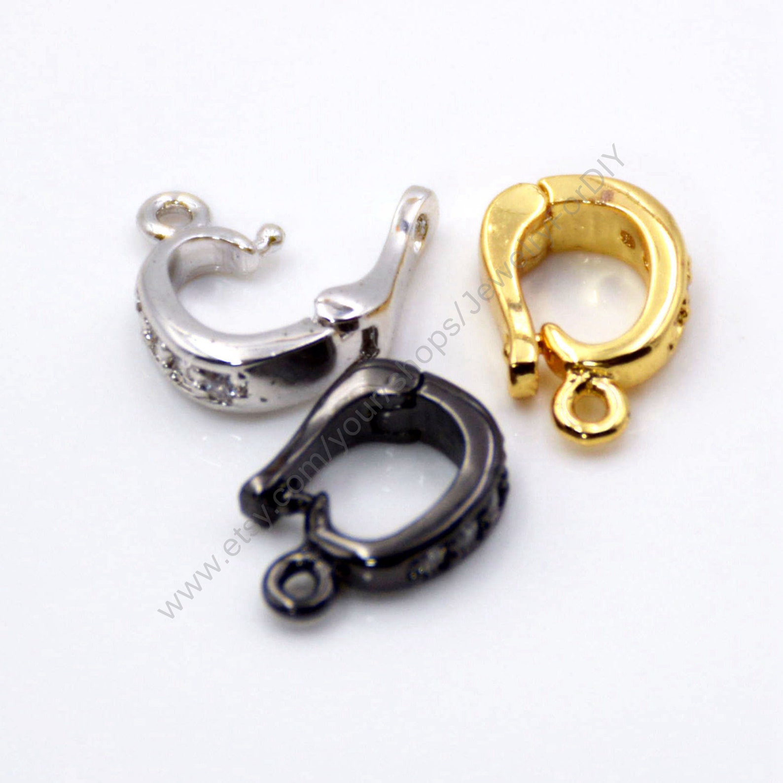 Removable Bail Interchangeable Pendant Bail With Loop for Etsy