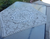 Lace Crochet pattern tablecloth