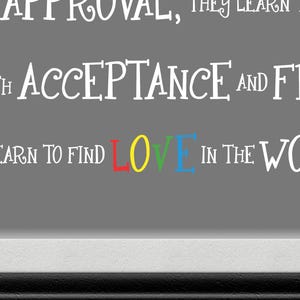 Children Learn What They Live Poem by Dorothy L. Nolte If a Child Lives ...