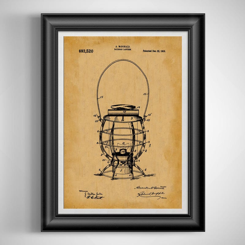 Railroad Lantern - Etsy