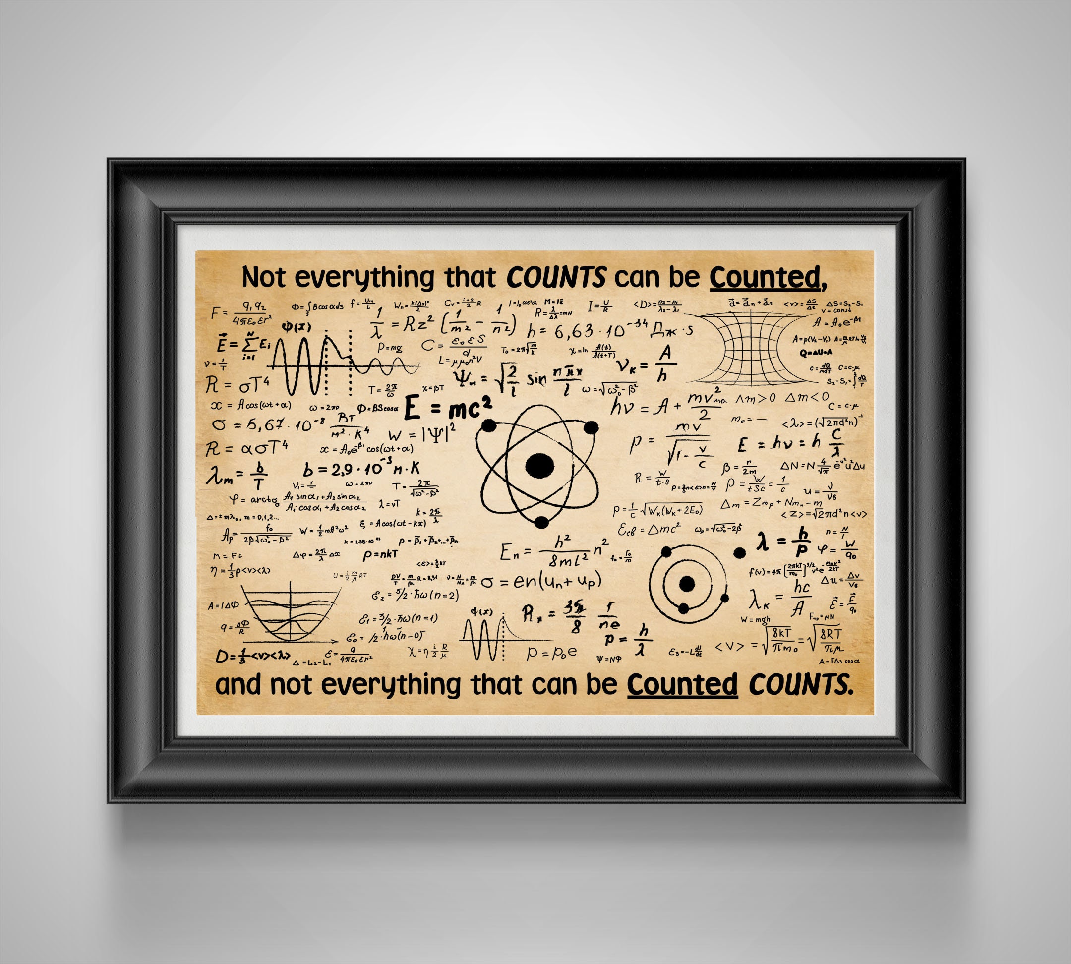 Physics Presents Physics Gift Math Gift for Teacher Engineering Gifts Chemical Engineer ...