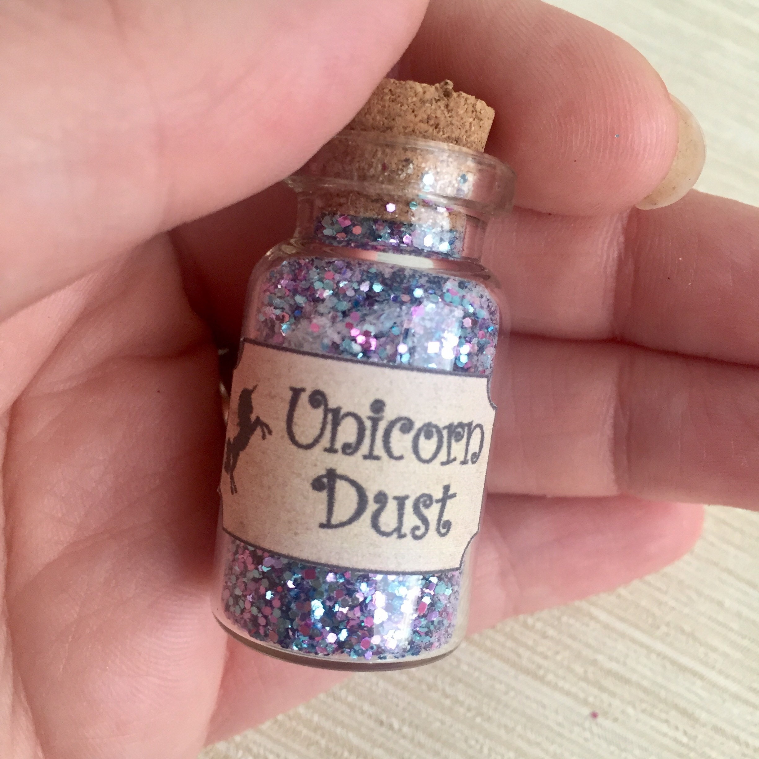 Unicorn Dust Bottle Fairy Dust Pixie Dust Magic Star Dust Etsy