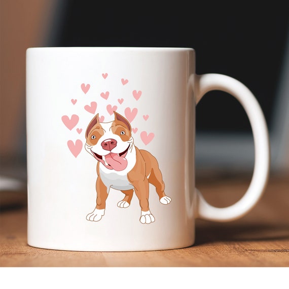 pitbull mom mug