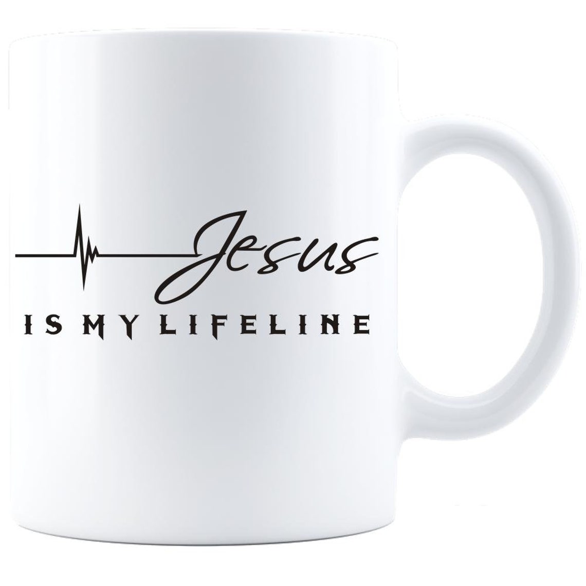 Jesus Mug Christian Mug Jesus Coffee Mug Coffee and Jesus - Etsy