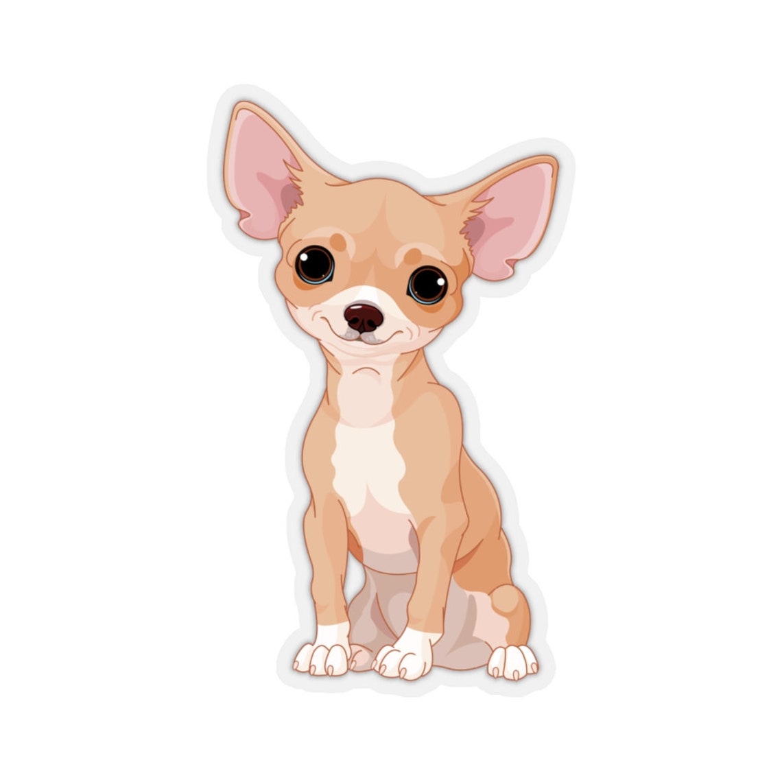 Chihuahua Decal chihuahua car decal chihuahua stickers | Etsy