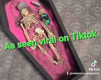Original Dead Zen Coffin Sand Garden Skull Garden Goth Home Decor Halloween Garden New Color Blends