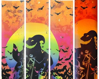 Halloween Classic Nightmare Inspired Characters 20 oz Tumbler Shiny or Glow In The Dark