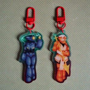 Ultrakill V1/V2 & Gabriel 3 Inch Double Sided Acrylic Charms
