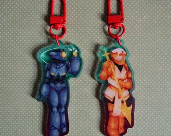 Ultrakill V1/V2 & Gabriel 3 Inch Double Sided Acrylic Charms
