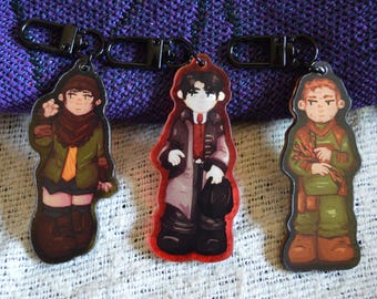 Artemy Burakh, Daniil Dankovsky & Clara - Pathologic - 3 Inch Acrylic Charms