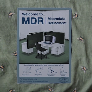 Severance Apple TV Macrodata Refinement MDR Print - A4 or A5