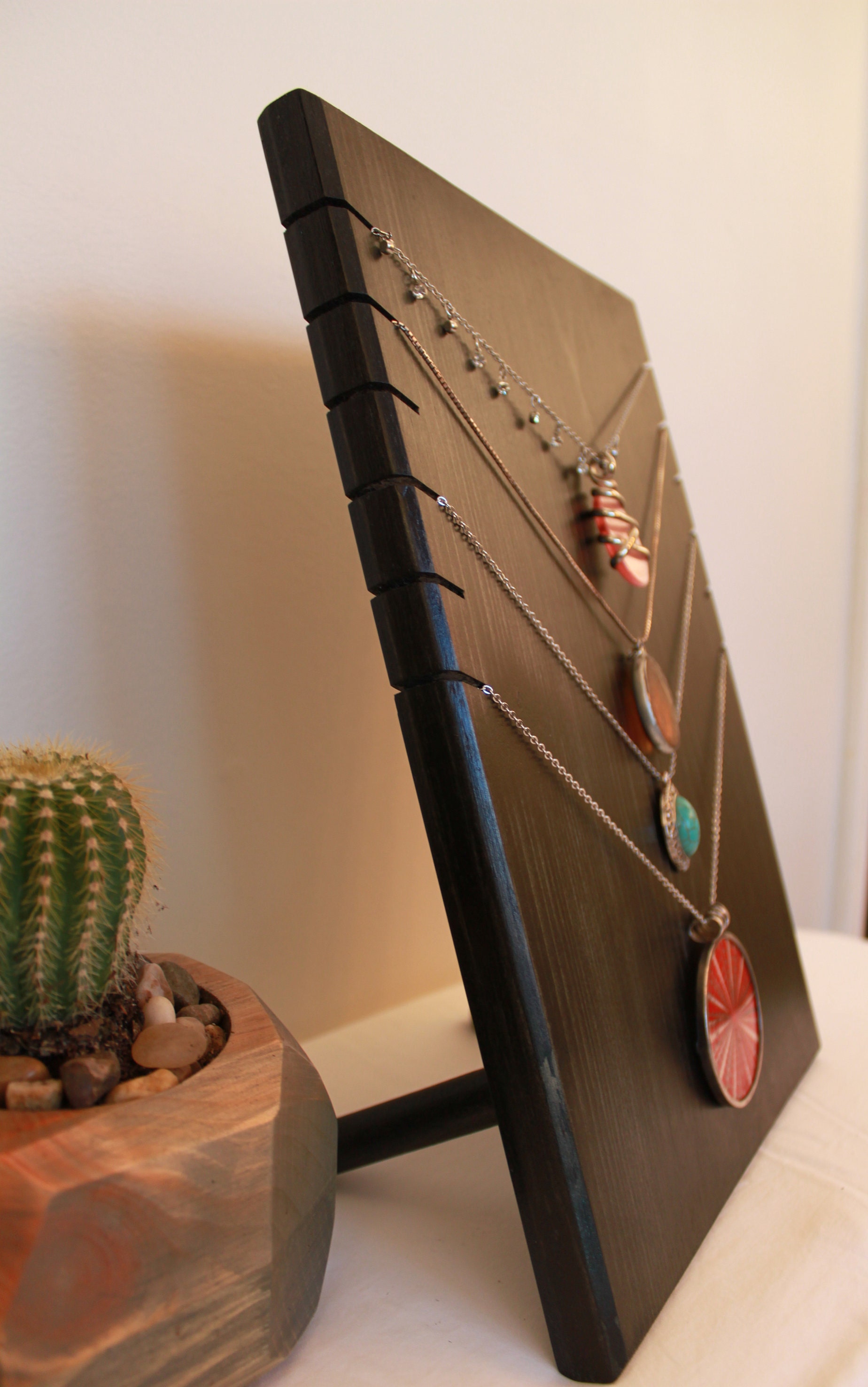 Wooden Necklace Pendant Display Board /necklace Display / Etsy