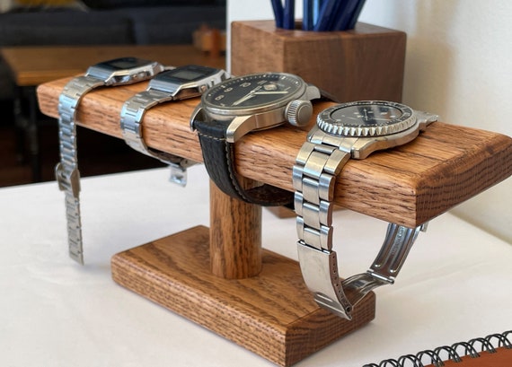 China Retail Store Bangle Holder Wood Watch And Bracelet T Bar Display Stand  Manufacturer and Supplier