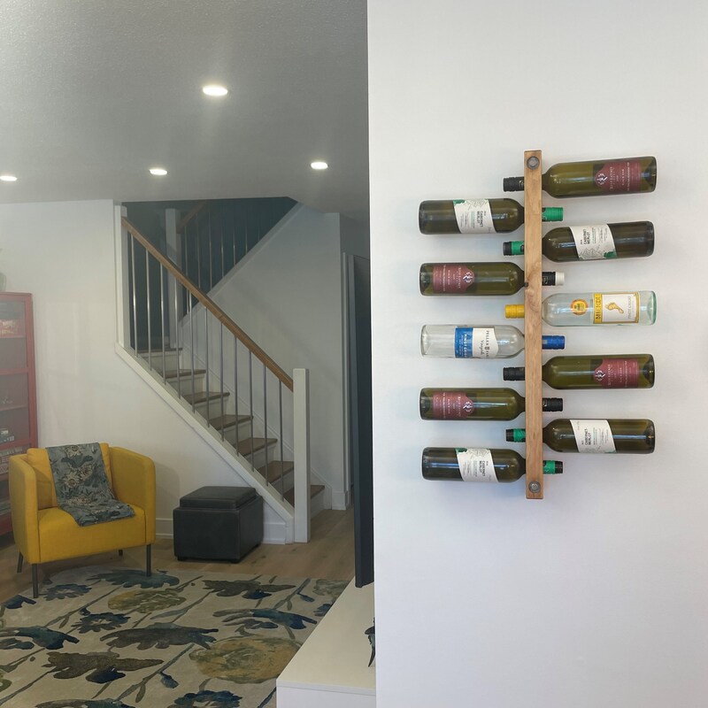 Vertical Wine Rack - Etsy