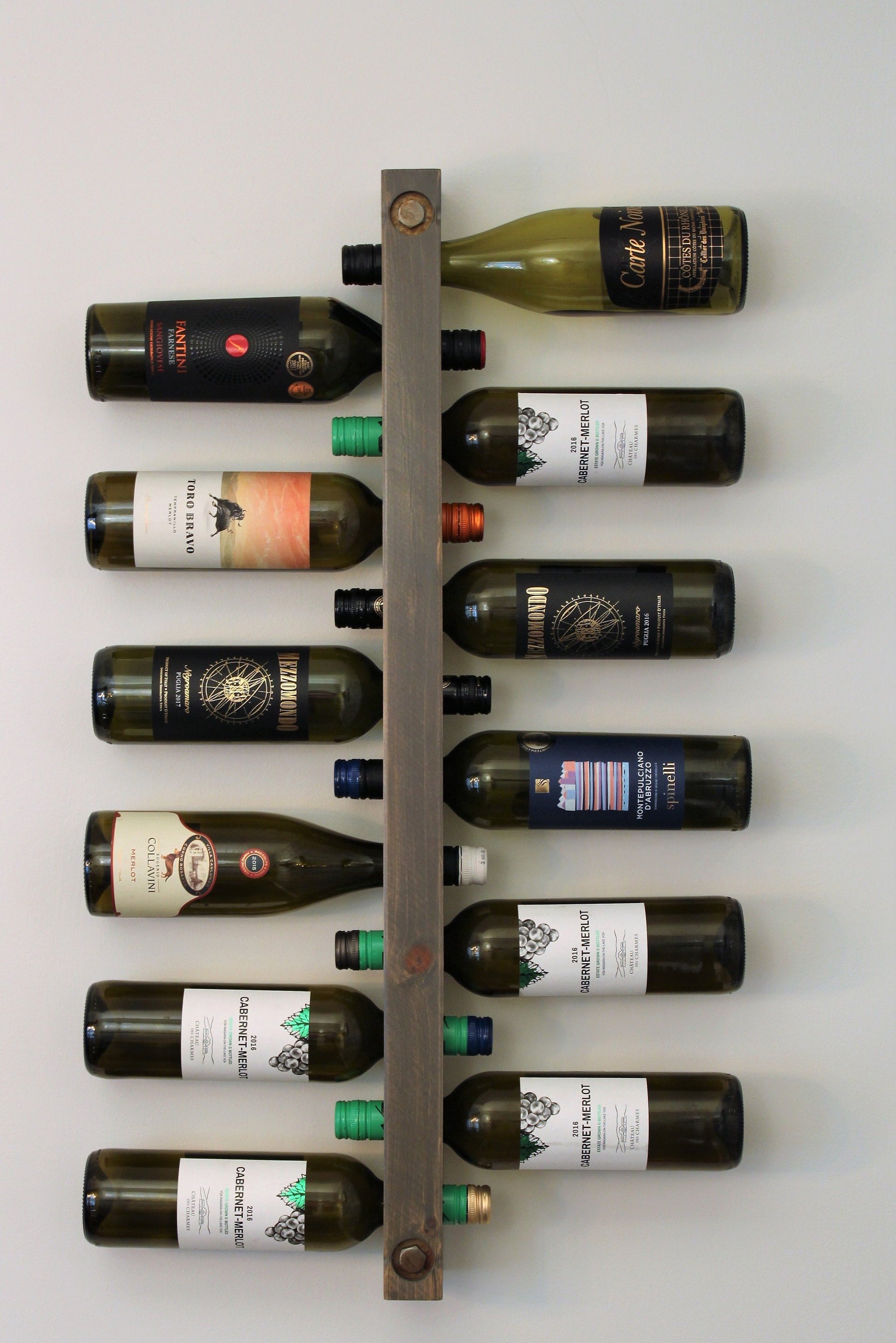 Wine Rack 12 Bottle Holder Wine Rack Wood Minimalist Wall Etsy Canada