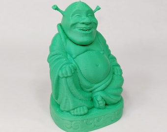 Shrek Bhuda Model - Desk Decoration / Office Decor / Dad Gift / 3d Model / Shrek Figurine