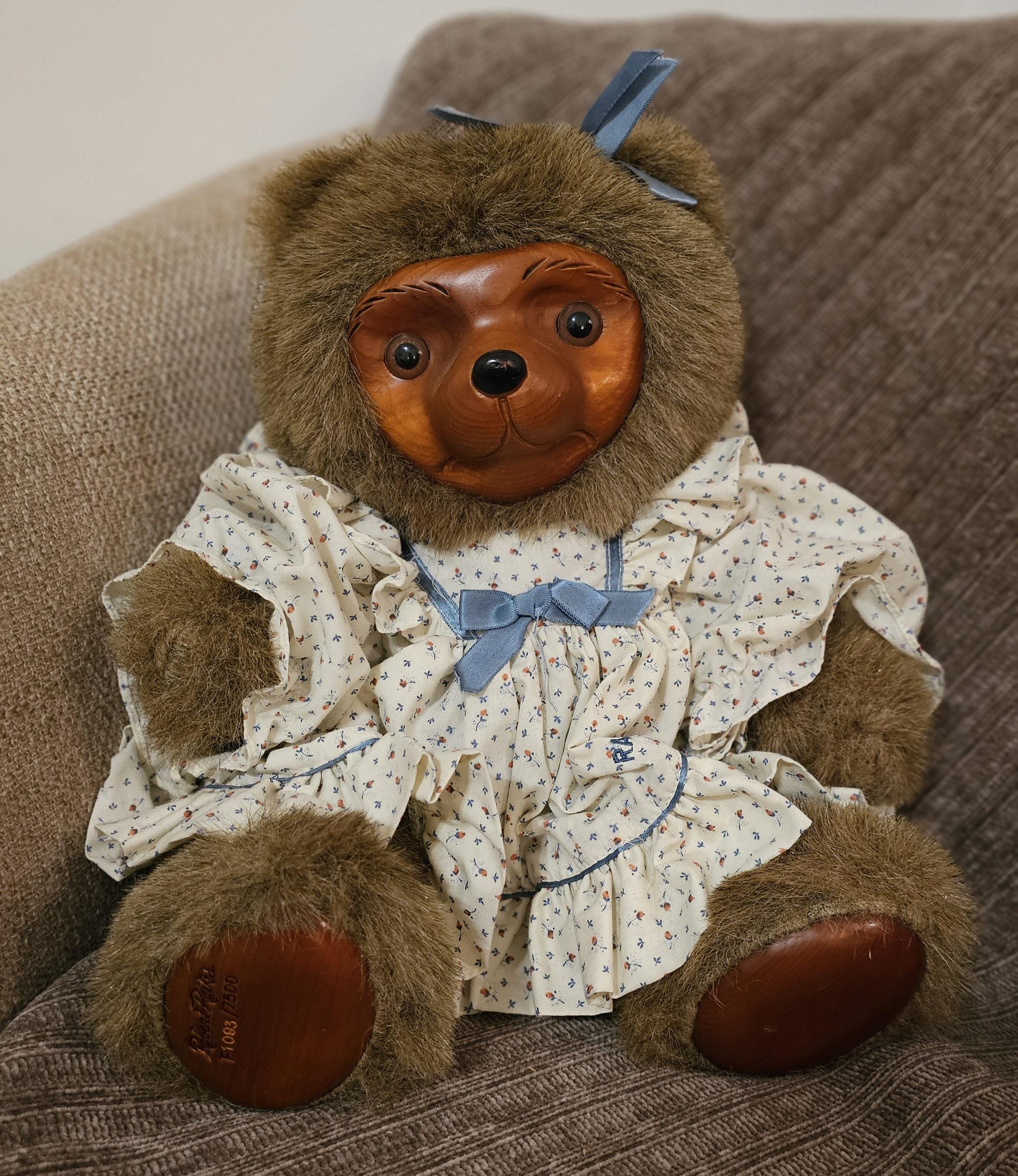 Vintage Collectable Robert Raikes Teddy Bear - Chelsea - Etsy Canada