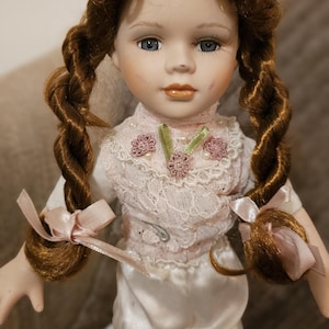 Vintage Sammler Porzellanpuppe - Sadie