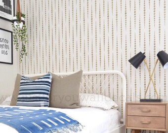 Polka Dot Wallpaper, Pattern Wallpaper, Removable Wallpaper, Nursery Wallpaper, Peel and Stick Wallpaper, nursery wallpapers boy - 25-0011