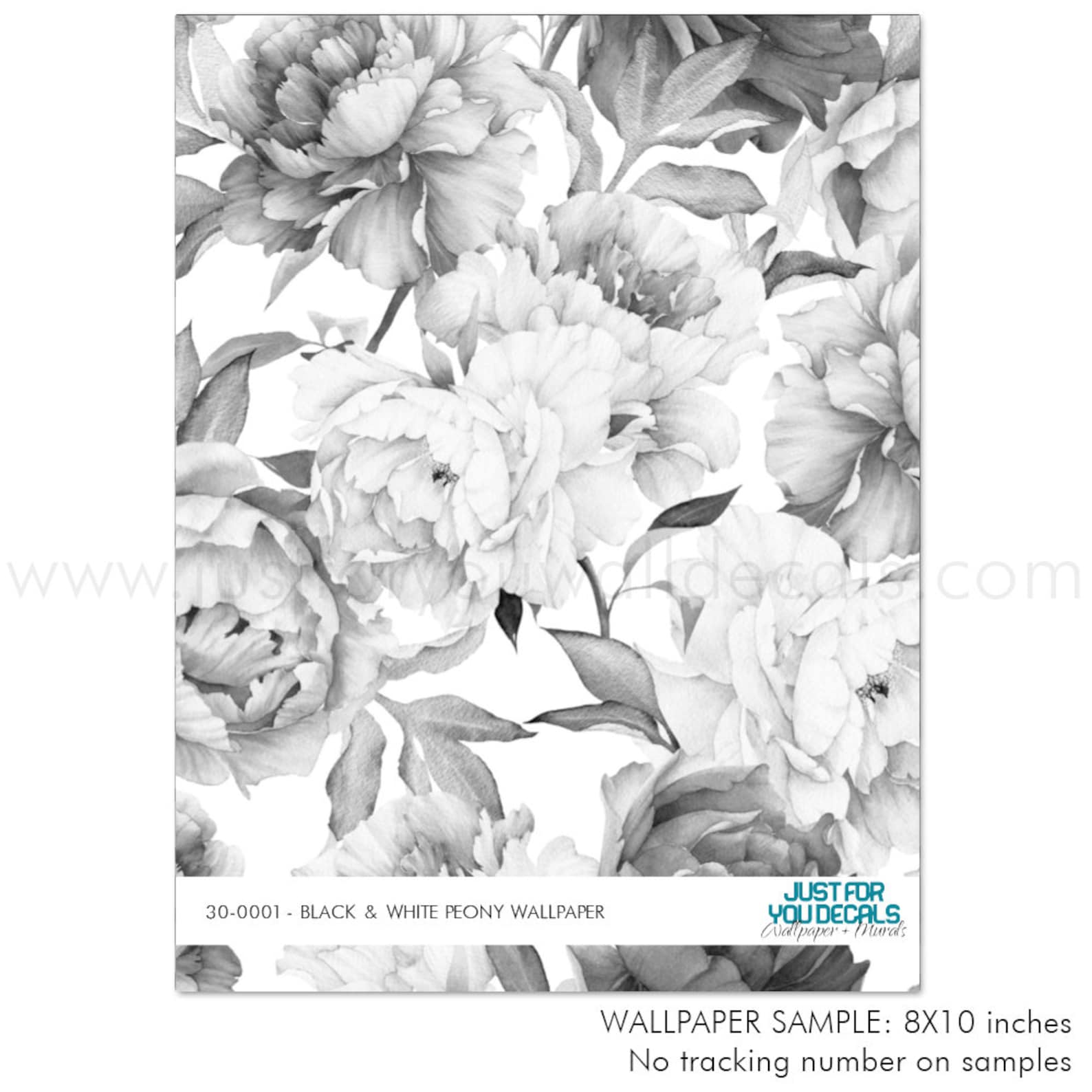 Floral Wallpaper Peony Wallpaper Removable Wallpaper Peony Etsy