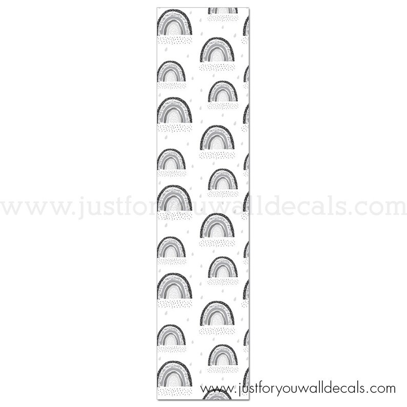 Rainbow Wallpaper Nursery Wallpaper Rainbow Kids Wallpaper Etsy