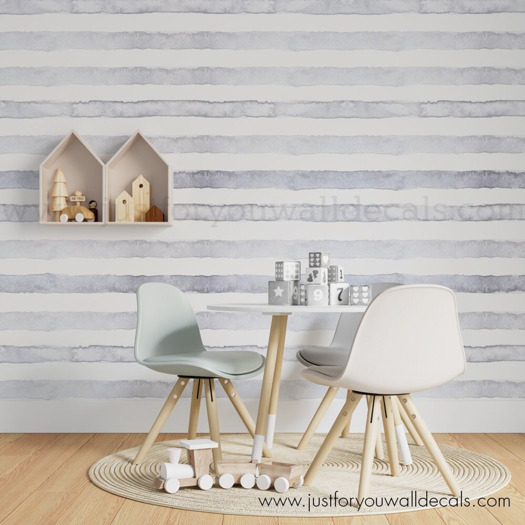 Boy Wallpaper, Nursery Wallpaper Boy, Peel and Stick Wallpaper Nursery