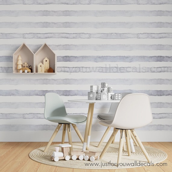 Boy Wallpaper Nursery Wallpaper Boy Peel and Stick Wallpaper Etsy