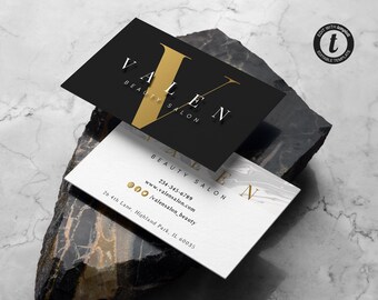 Modern Business Card Etsy