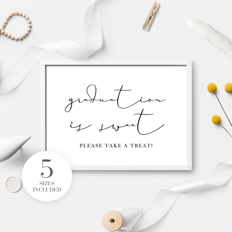 Graduation Treat Instant Download Graduation Is Sweet Sign Digital Graduation Treat Instant Download Graduation Is Sweet Sign Digital