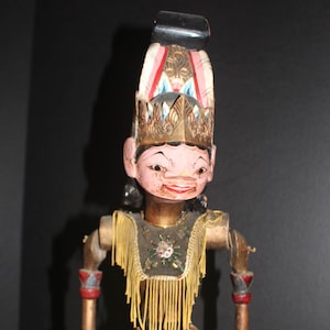 Old Vintage Javanese Wayang Golek Puppet