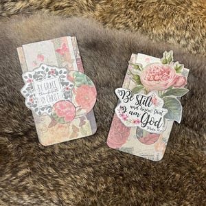 Inspirational Bible Bookmarks set of 2 and Small Notebooks