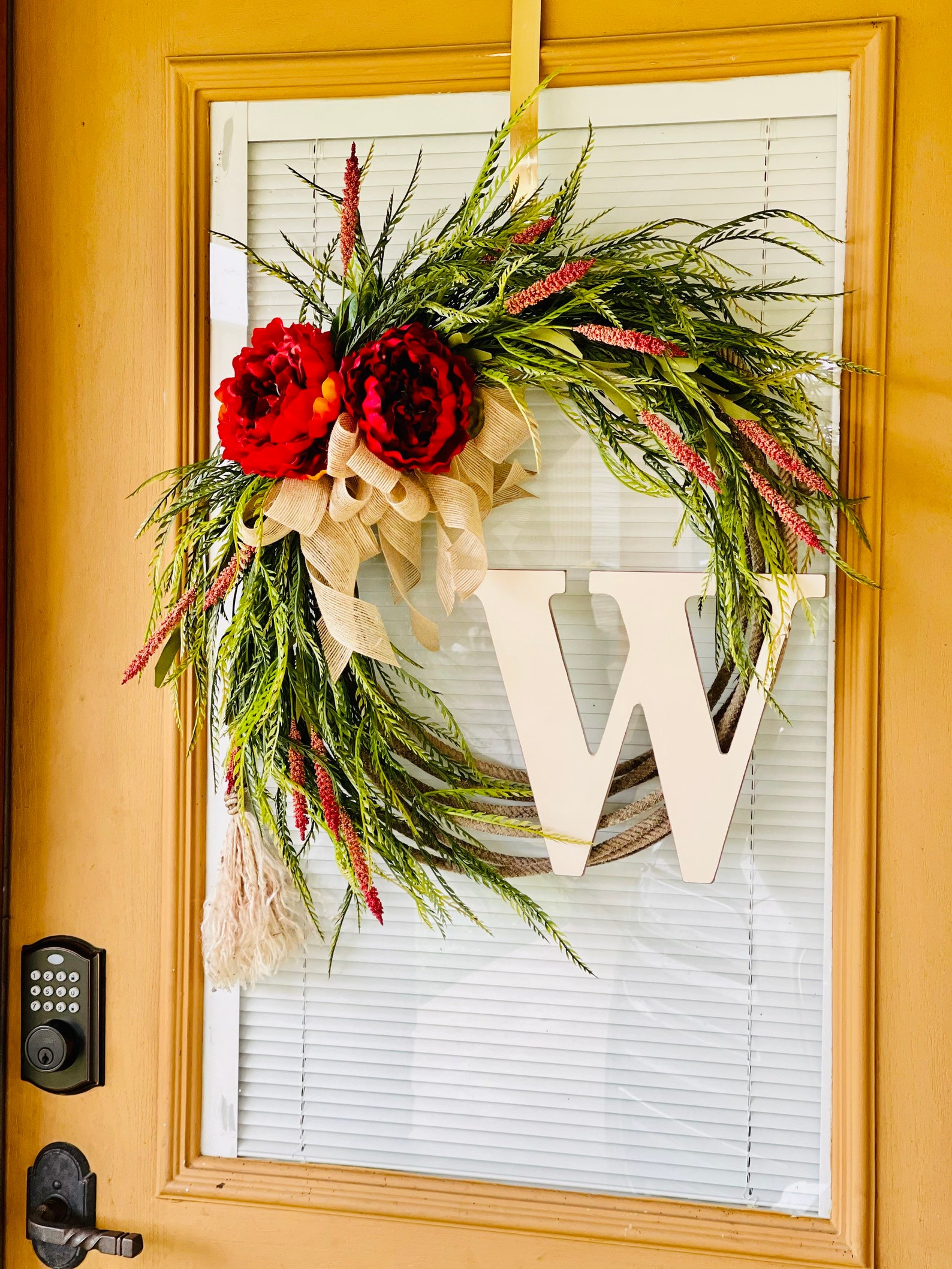 Lariat Rope Wreath Etsy