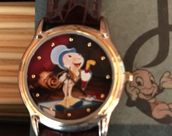 Jiminy Cricket Pedre Watch Disney Vintage Limited Edition  display picture 1