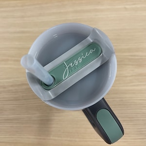 30oz Tumbler Name Plate - Personalized Tumbler Name Tag - Tumbler Name Tag