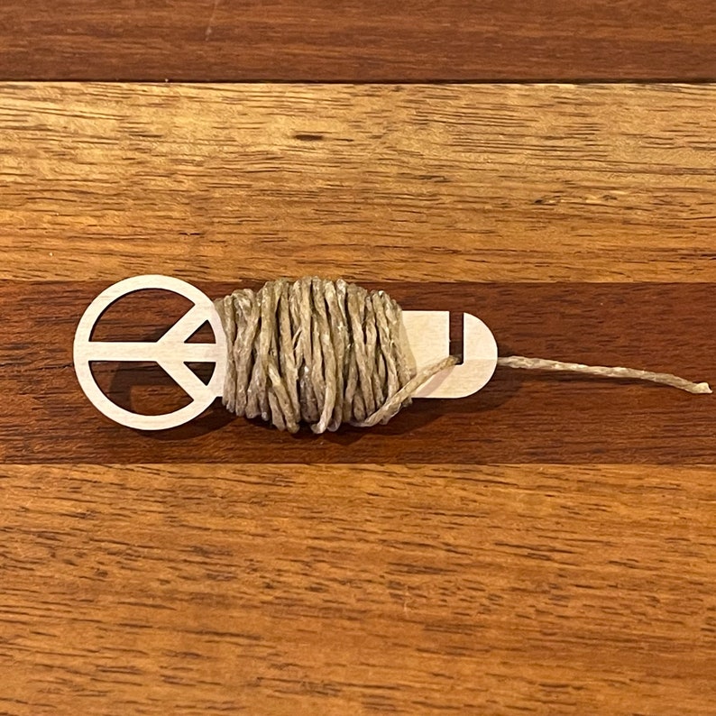 Hemp Wick Hemp Wick Holder Hemp Wick Dispenser Etsy