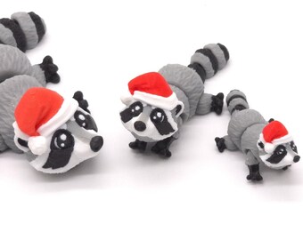 3D-geprinte mini-vakantiewasbeer, fidgetspeeltje