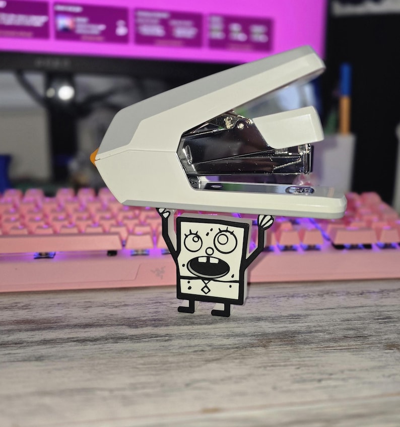 DoodleBob 鉛筆ホルダー、スポンジボブ、3D プリント鉛筆ホルダー、Me Hoy Minoy 画像 5
