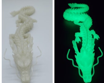 Œuf de dragon imprimé 3D, imprimante 3D cool articulé en cristal pour garçons, enfants, adolescents, animaux
