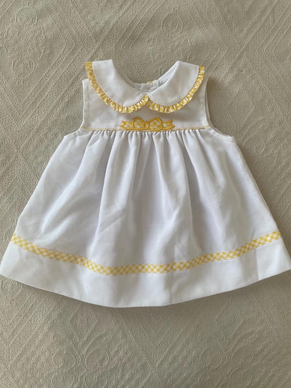 vintage baby white daisy embroidered babydoll jacket & dress 3-6months Childrenswear View 6