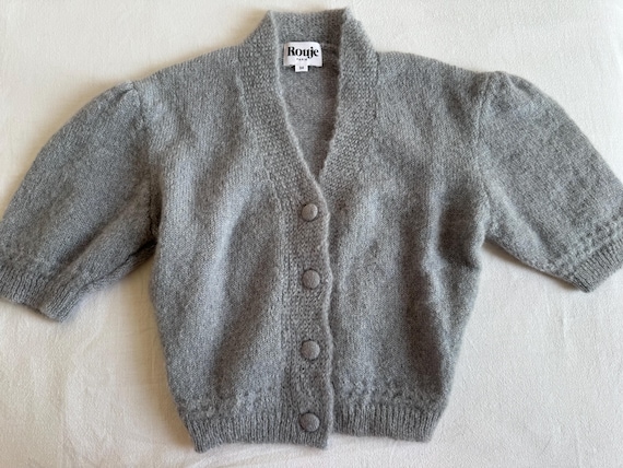 roujeモヘアカーディガン Original Rouje NONO Cardigan Mohair Sweater - Etsy